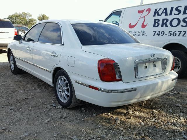 KMHFU45E35A424506 - 2005 HYUNDAI XG 350 WHITE photo 3