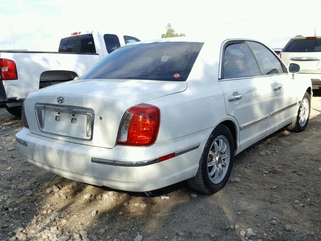 KMHFU45E35A424506 - 2005 HYUNDAI XG 350 WHITE photo 4