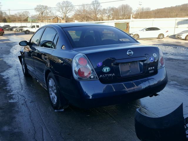 1N4AL11D86C206408 - 2006 NISSAN ALTIMA S BLUE photo 3