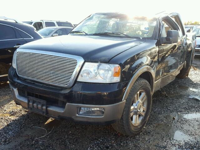 1FTPW12584FA37196 - 2004 FORD F150 SUPER BLACK photo 2