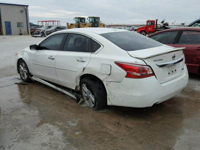 1N4AL3AP4DN414471 - 2013 NISSAN ALTIMA 2.5 WHITE photo 3