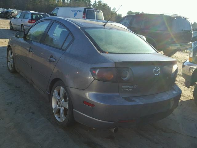 JM1BK323561488196 - 2006 MAZDA 3 S GRAY photo 3