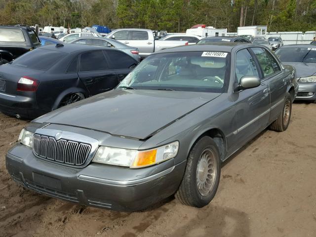 2MEFM75W2YX714616 - 2000 MERCURY GRAND MARQ GRAY photo 2