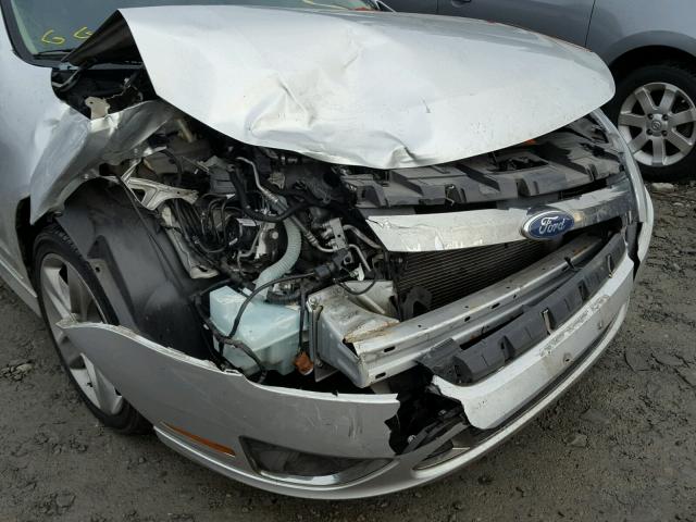 3FAHP0KC7BR242315 - 2011 FORD FUSION SPO SILVER photo 9