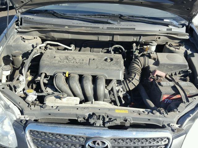 1NXBR30E95Z431072 - 2005 TOYOTA COROLLA CE GRAY photo 7