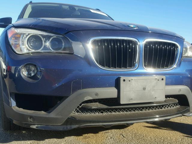 WBAVM1C55FVZ93642 - 2015 BMW X1 SDRIVE2 BLUE photo 9
