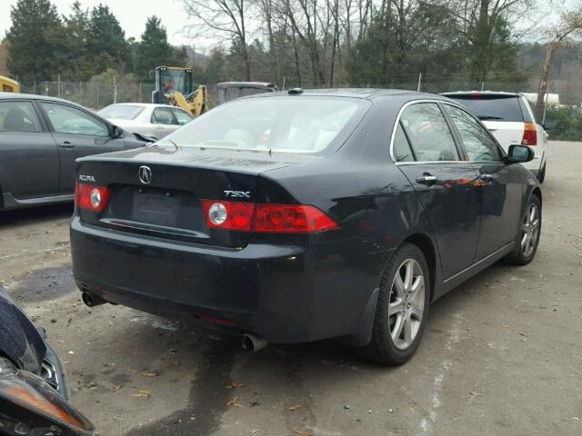 JH4CL96825C012032 - 2005 ACURA TSX BLACK photo 4