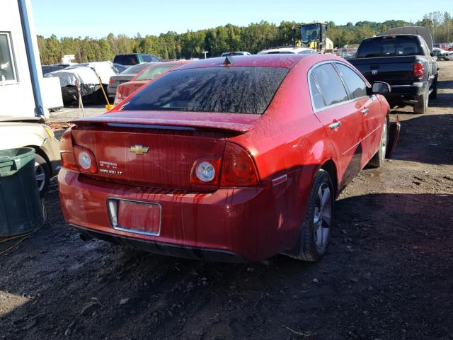 1G1ZC5E08CF239066 - 2012 CHEVROLET MALIBU 1LT MAROON photo 4