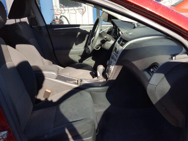 1G1ZC5E08CF239066 - 2012 CHEVROLET MALIBU 1LT MAROON photo 5