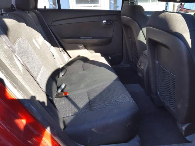 1G1ZC5E08CF239066 - 2012 CHEVROLET MALIBU 1LT MAROON photo 6