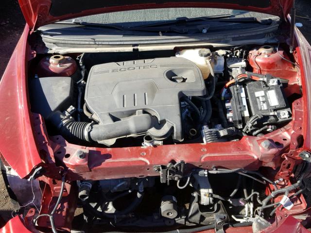 1G1ZC5E08CF239066 - 2012 CHEVROLET MALIBU 1LT MAROON photo 7