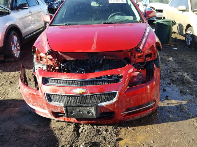 1G1ZC5E08CF239066 - 2012 CHEVROLET MALIBU 1LT MAROON photo 9