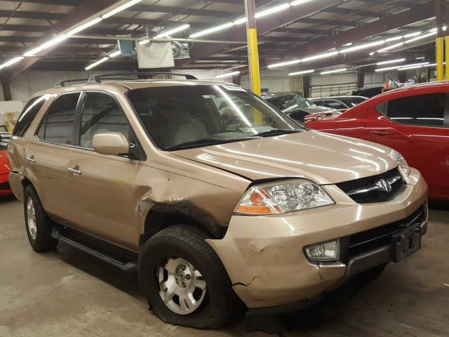 2HNYD18241H524312 - 2001 ACURA MDX BEIGE photo 1