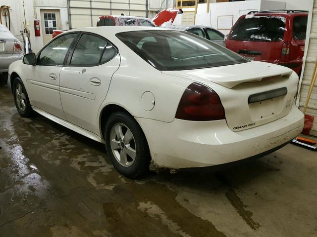 2G2WP552461101086 - 2006 PONTIAC GRAND PRIX WHITE photo 3