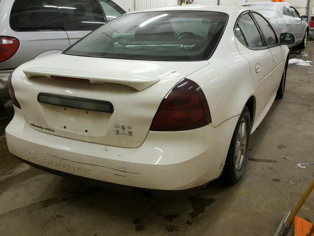 2G2WP552461101086 - 2006 PONTIAC GRAND PRIX WHITE photo 4