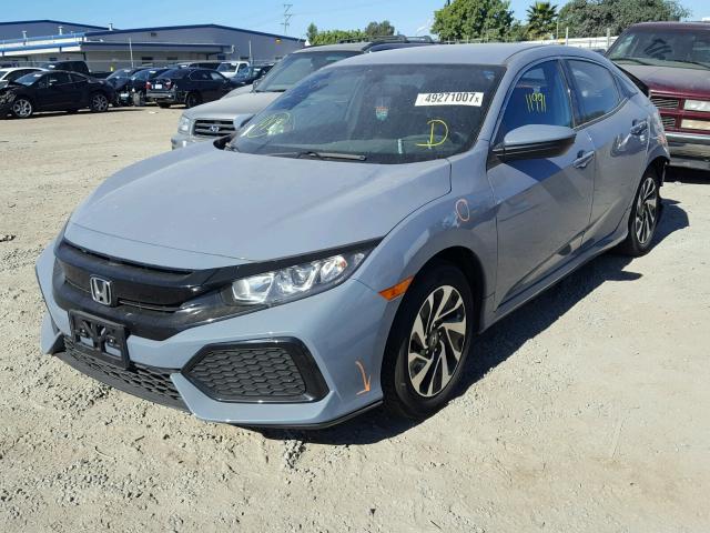 SHHFK7H26HU411479 - 2017 HONDA CIVIC LX GRAY photo 2