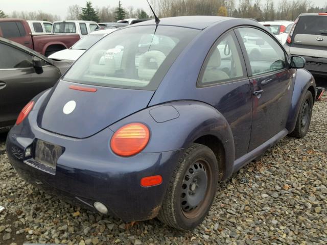 3VWCK21C62M448090 - 2002 VOLKSWAGEN NEW BEETLE PURPLE photo 4