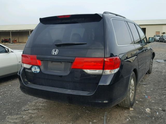 5FNRL3H72AB070359 - 2010 HONDA ODYSSEY EX BLACK photo 4