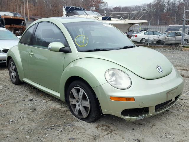 3VWRW31C16M406209 - 2006 VOLKSWAGEN NEW BEETLE GREEN photo 1