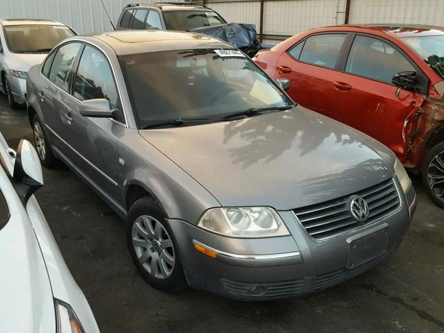 WVWPD63B43P184342 - 2003 VOLKSWAGEN PASSAT GLS CHARCOAL photo 1