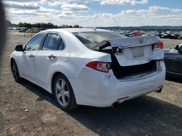 JH4CU2F6XDC012748 - 2013 ACURA TSX TECH WHITE photo 3