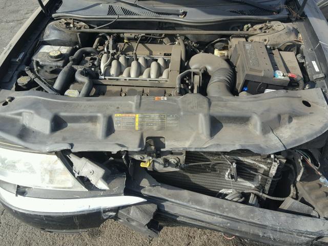 1LNHM97V11Y666943 - 2001 LINCOLN CONTINENTA BLACK photo 7