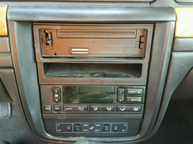 1LNHM97V11Y666943 - 2001 LINCOLN CONTINENTA BLACK photo 9