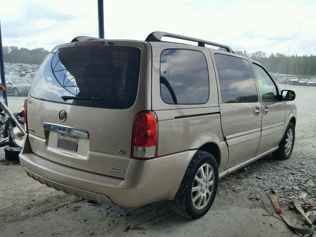 5GADX33L66D178082 - 2006 BUICK TERRAZA CX GOLD photo 4