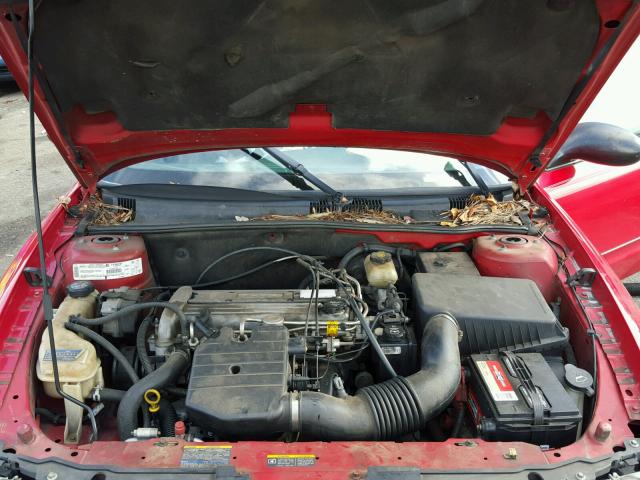 1G3NL52F93C251131 - 2003 OLDSMOBILE ALERO GL RED photo 7