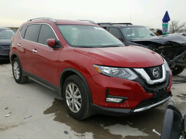 5N1AT2MTXHC862272 - 2017 NISSAN ROGUE S MAROON photo 1