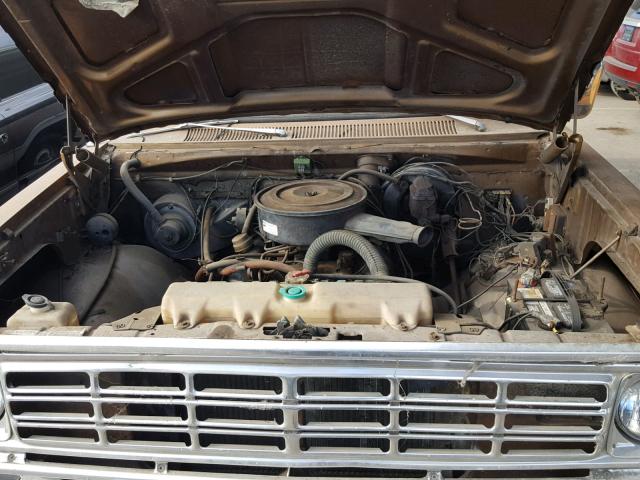 D14BF6S355377 - 1976 DODGE RAM 150 BROWN photo 7