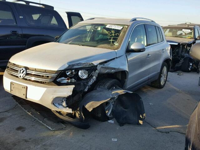 WVGBV3AX3DW565154 - 2013 VOLKSWAGEN TIGUAN S SILVER photo 2