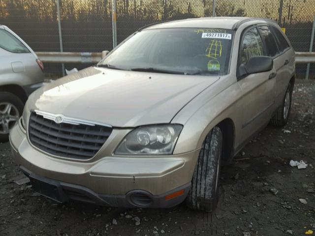 2A4GM484X6R645569 - 2006 CHRYSLER PACIFICA GOLD photo 2