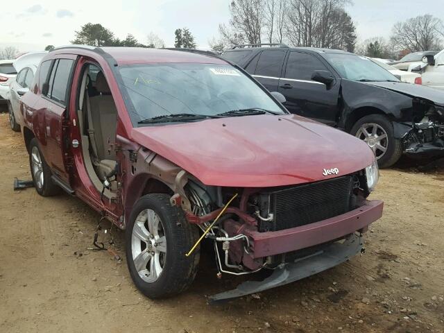 1C4NJCBB3DD116617 - 2013 JEEP COMPASS SP BURGUNDY photo 1