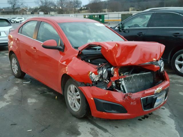 1G1JC5SH1F4112036 - 2015 CHEVROLET SONIC LT 红色 照片 1