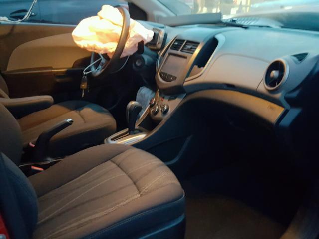 1G1JC5SH1F4112036 - 2015 CHEVROLET SONIC LT 红色 照片 5