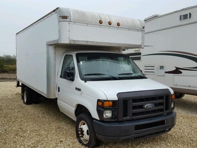 1FDXE45LX8DB25419 - 2008 FORD ECONOLINE WHITE photo 1