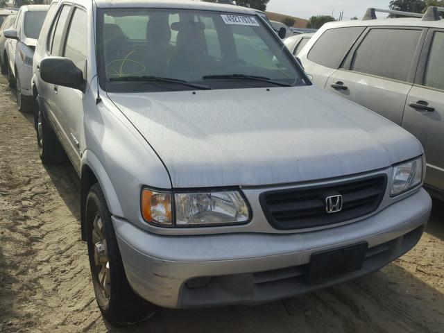 4S6DM58W924401508 - 2002 HONDA PASSPORT E SILVER photo 1