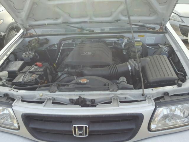 4S6DM58W924401508 - 2002 HONDA PASSPORT E SILVER photo 7