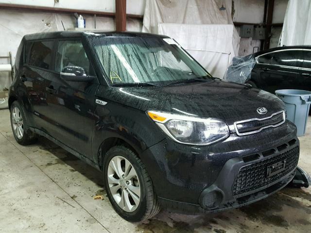 KNDJP3A5XE7060281 - 2014 KIA SOUL + BLACK photo 1