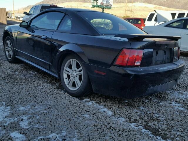 1FAFP40463F349915 - 2003 FORD MUSTANG BLACK photo 3