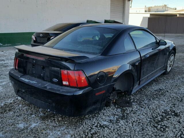 1FAFP40463F349915 - 2003 FORD MUSTANG BLACK photo 4