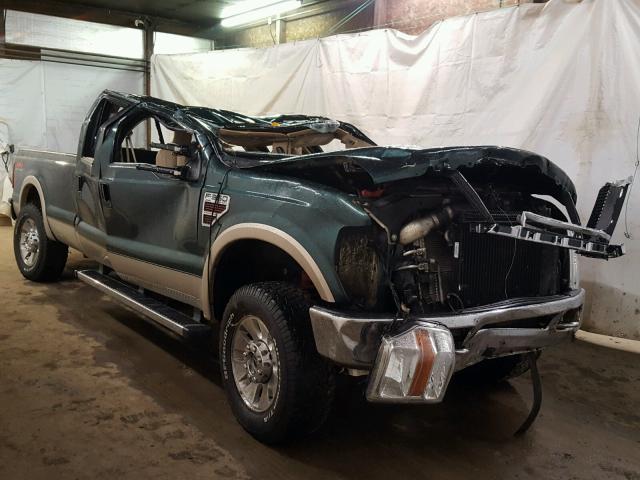 1FTWW31R69EB01745 - 2009 FORD F350 SUPER GREEN photo 1