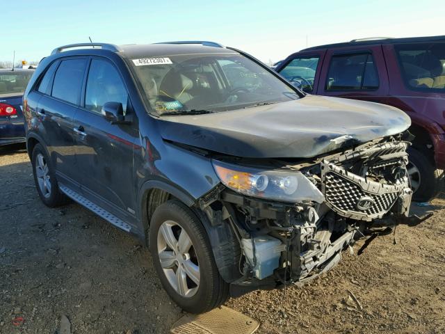 5XYKUCA67DG327271 - 2013 KIA SORENTO EX GRAY photo 1