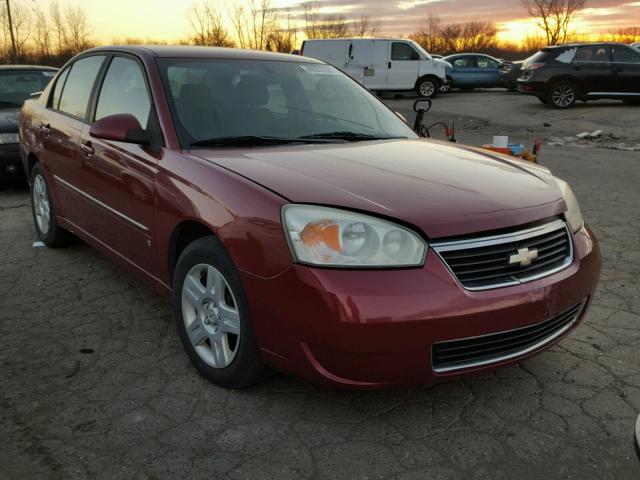 1G1ZT51816F164422 - 2006 CHEVROLET MALIBU LT BURGUNDY photo 1
