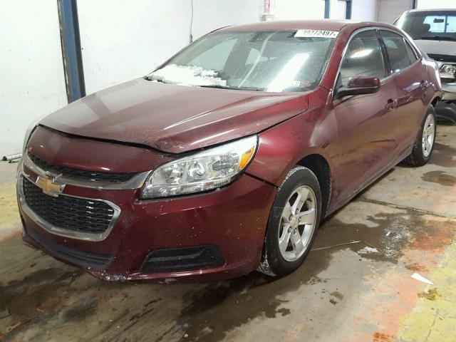 1G11C5SA0GF124266 - 2016 CHEVROLET MALIBU LIM 勃艮第红 照片 2