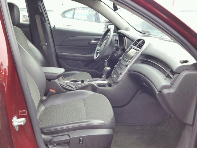 1G11C5SA0GF124266 - 2016 CHEVROLET MALIBU LIM 勃艮第红 照片 5