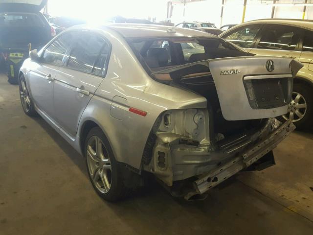 19UUA66284A039527 - 2004 ACURA TL SILVER photo 3