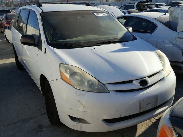 5TDZA23C06S534515 - 2006 TOYOTA SIENNA CE WHITE photo 1