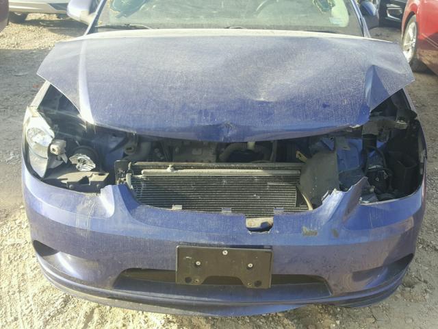 1G1AP11P867828663 - 2006 CHEVROLET COBALT SS BLUE photo 9